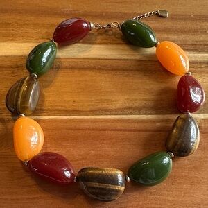 Chaps Multicolor Beaded Necklace